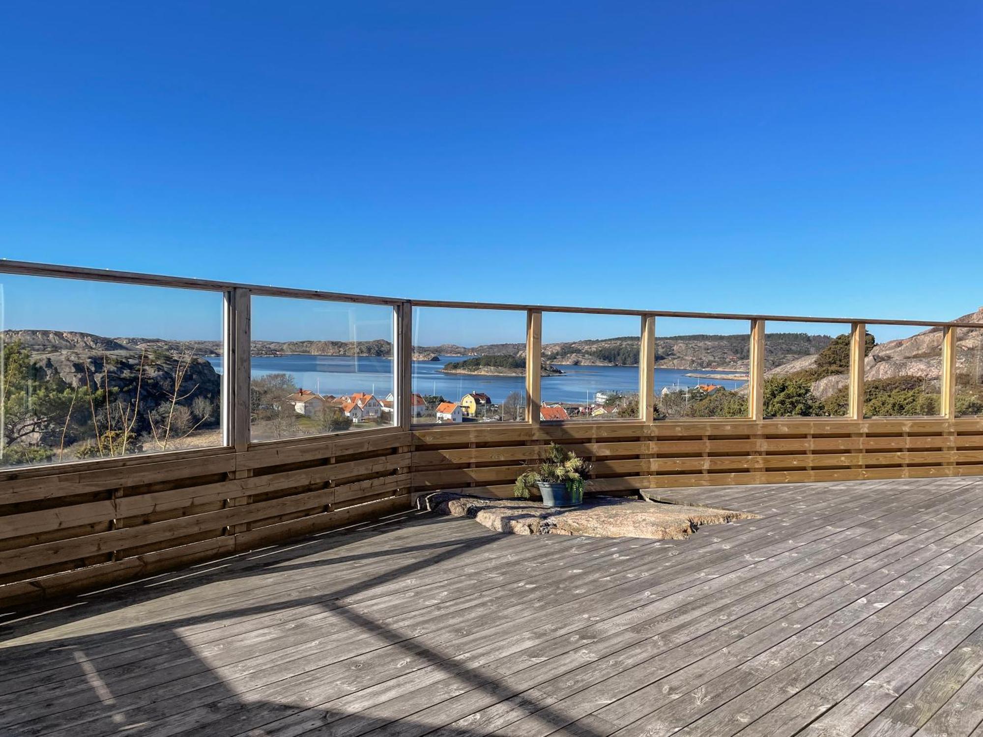 Вилла Seafront With Terrific View By Ajf Dream Living Фьельбака Экстерьер фото